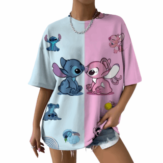 T shirt Stitch Imprimé pour Femme
