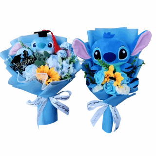 Bouquet Saint Valentin Stitch