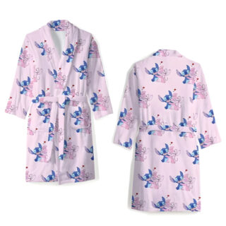 Peignoir Stitch et Angel Rose